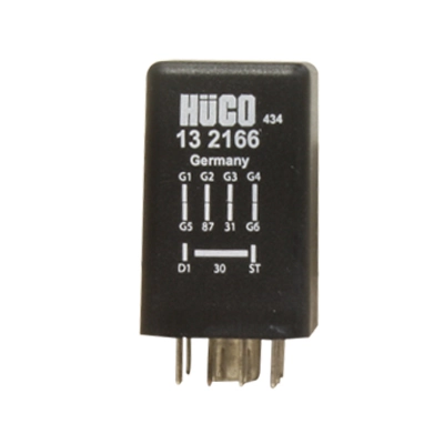 Relay, glow plug system