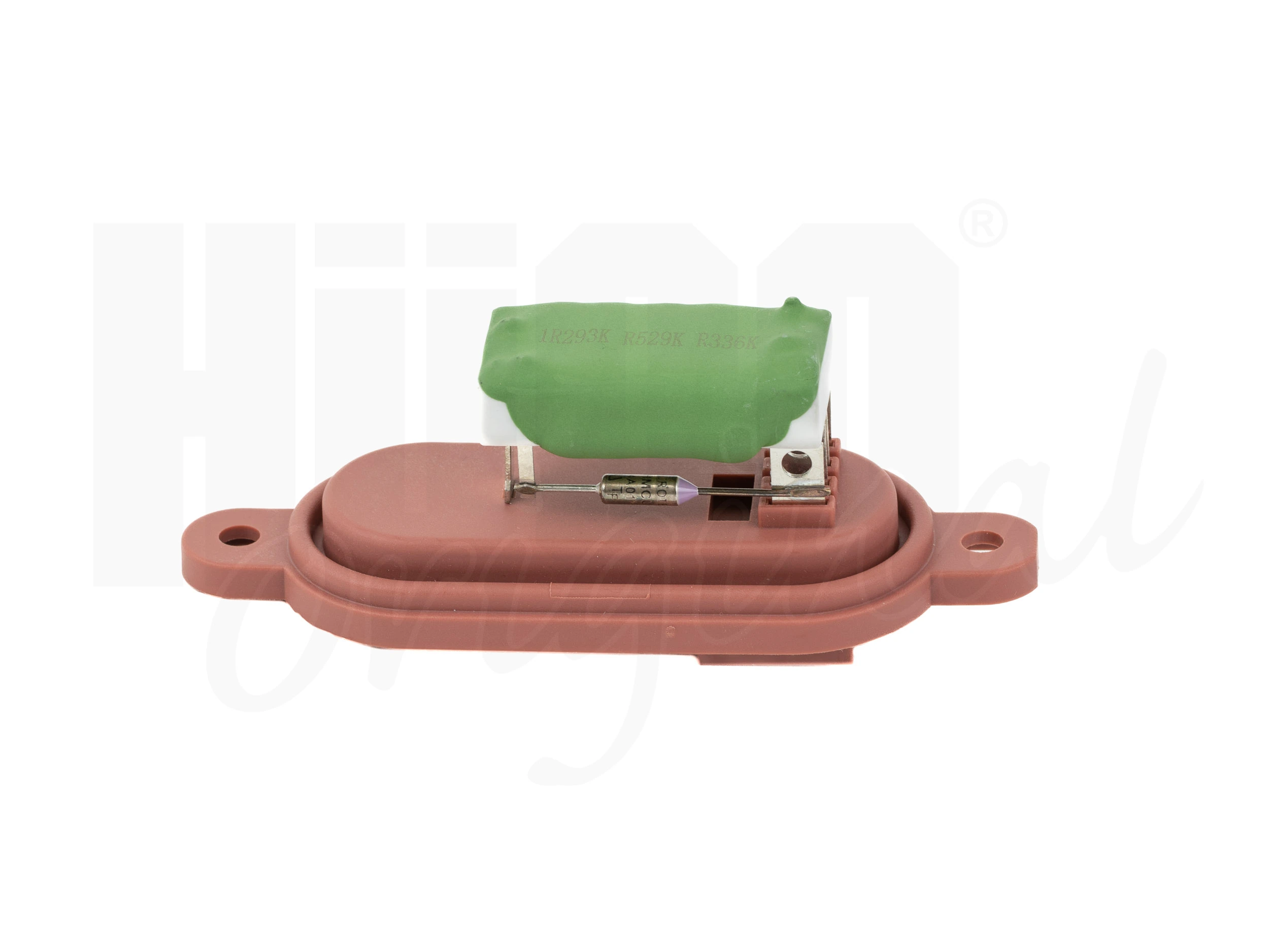 Resistor, interior blower