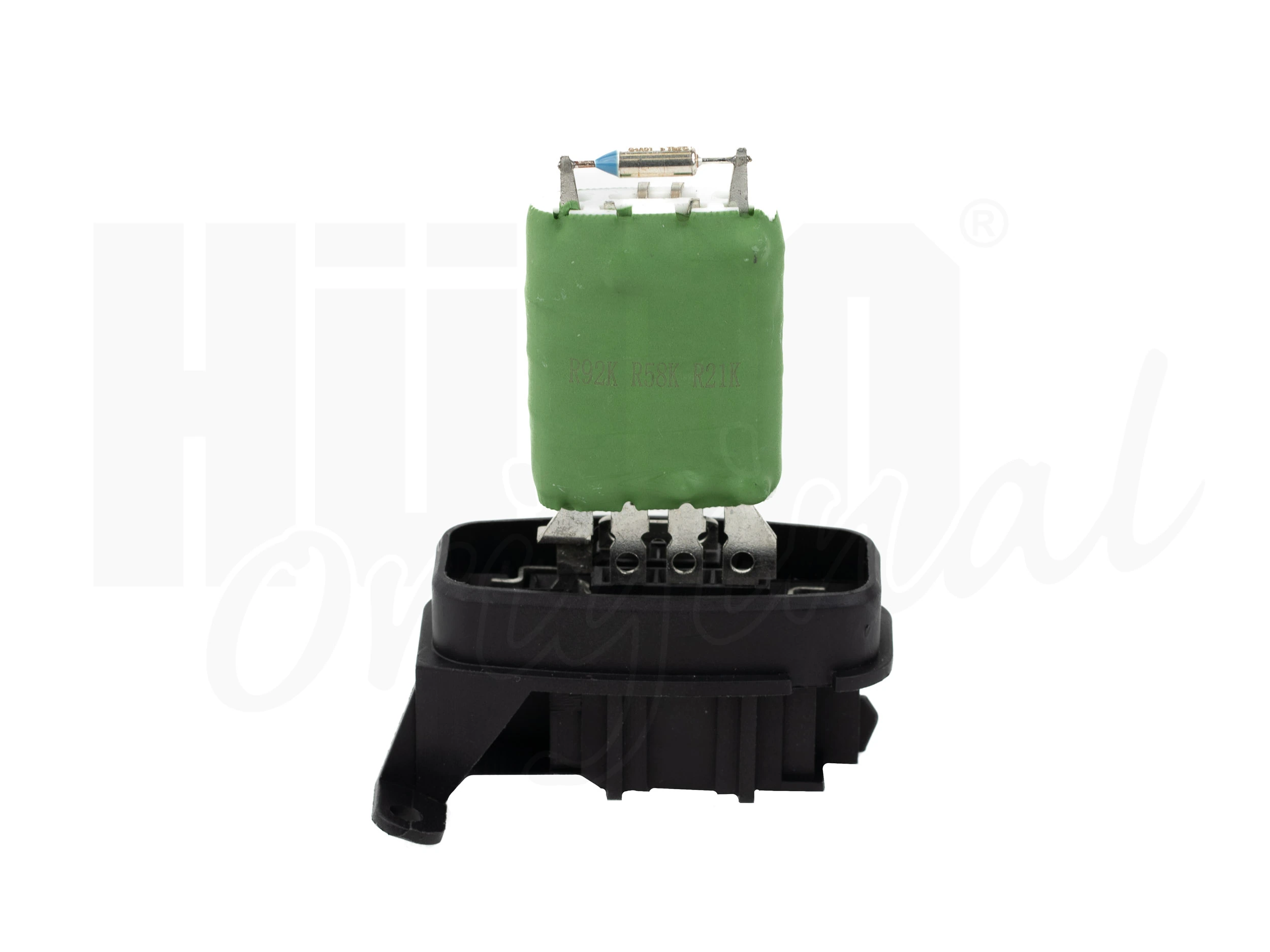 Resistor, interior blower