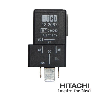 Relay, glow plug system