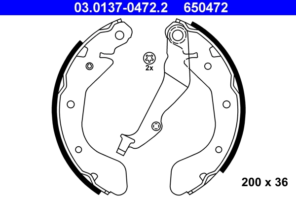 Brake Shoe Set