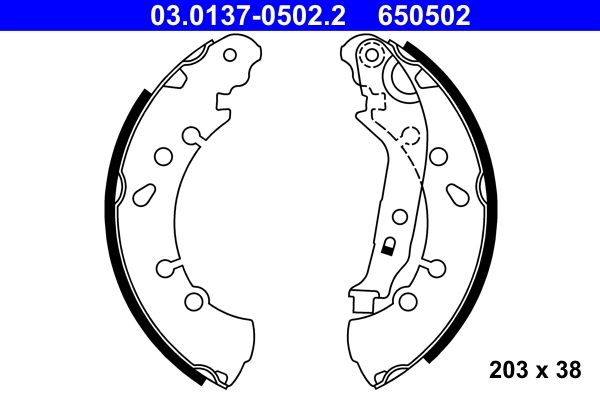 Brake Shoe Set