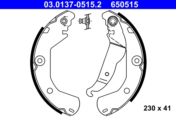 Brake Shoe Set
