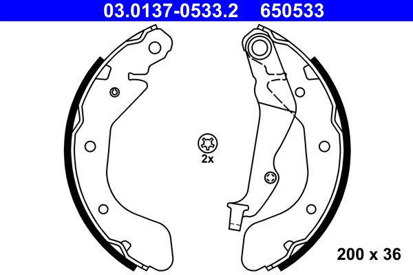Brake Shoe Set