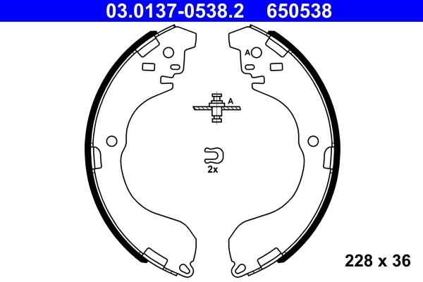 Brake Shoe Set
