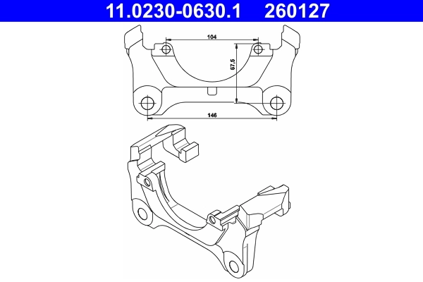Bracket, brake caliper
