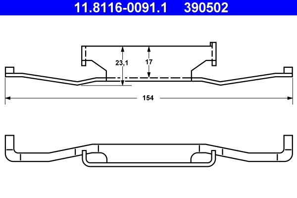 Spring, brake caliper