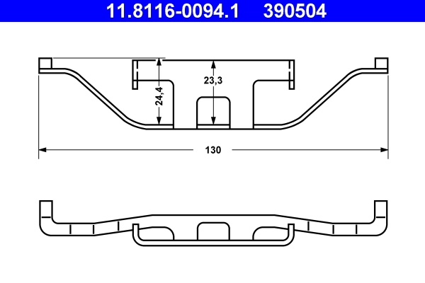 Spring, brake caliper