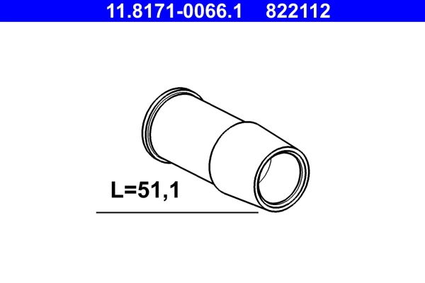 Guide Sleeve, brake caliper