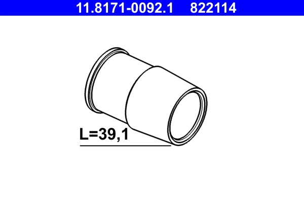 Guide Sleeve, brake caliper