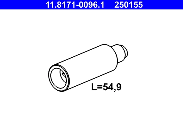 Guide Bolt, brake caliper