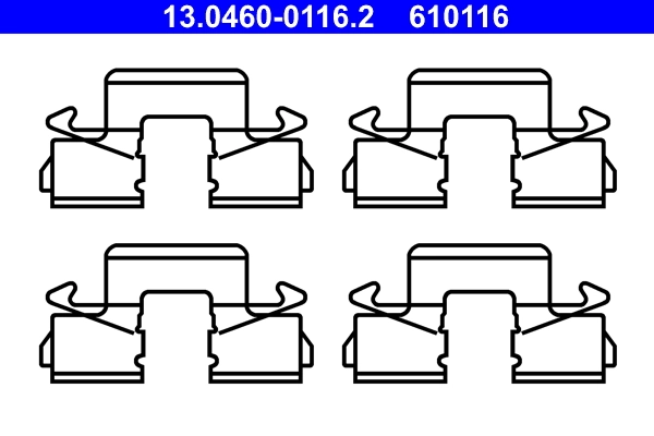Accessory Kit, disc brake pad