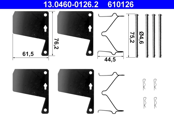 Accessory Kit, disc brake pad