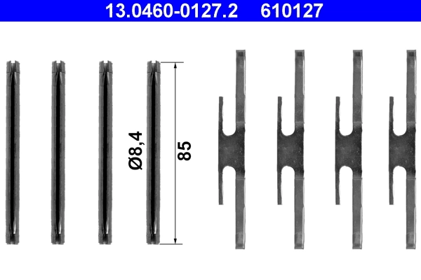 Accessory Kit, disc brake pad