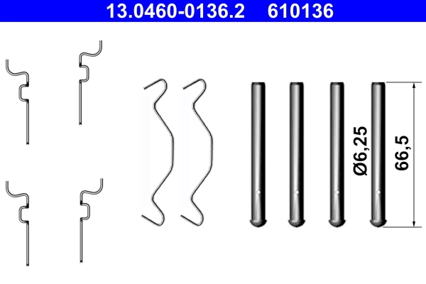 Accessory Kit, disc brake pad
