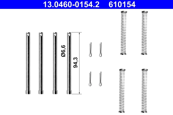 Accessory Kit, disc brake pad