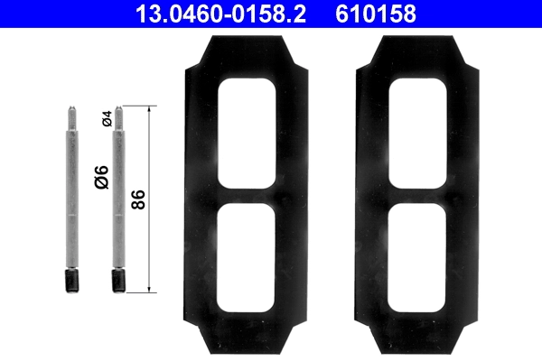 Accessory Kit, disc brake pad