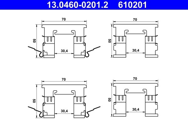 Accessory Kit, disc brake pad