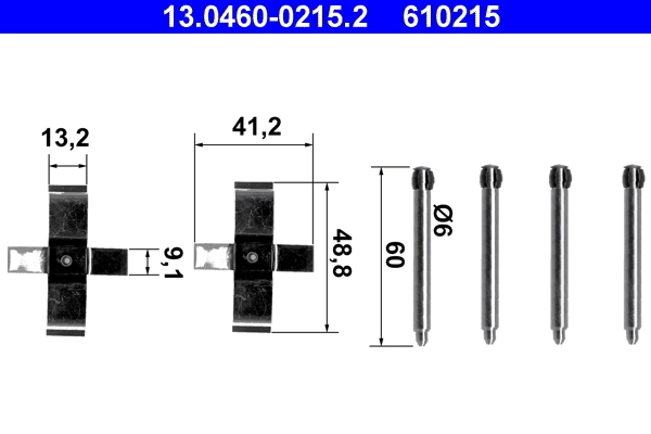 Accessory Kit, disc brake pad
