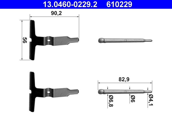 Accessory Kit, disc brake pad