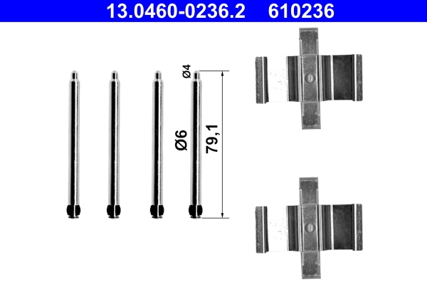 Accessory Kit, disc brake pad