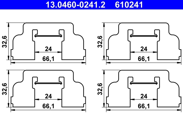 Accessory Kit, disc brake pad