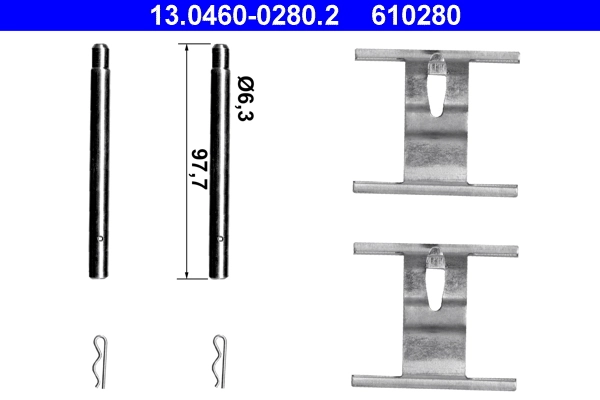 Accessory Kit, disc brake pad