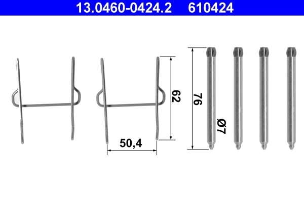 Accessory Kit, disc brake pad