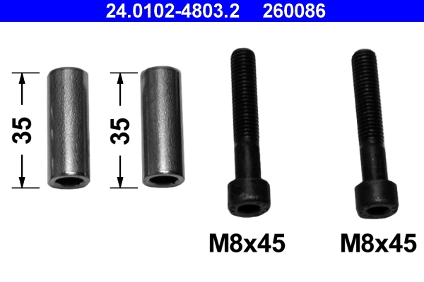 Guide Sleeve Kit, brake caliper