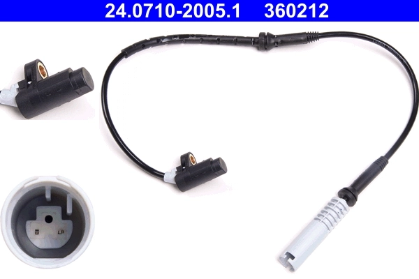 Sensor, wheel speed