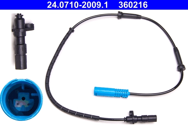 Sensor, wheel speed