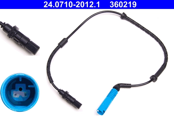 Sensor, wheel speed