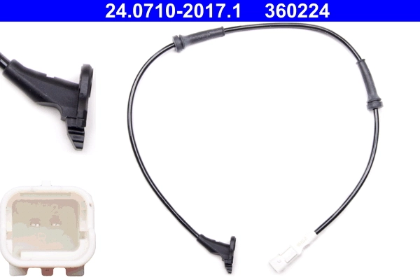Sensor, wheel speed