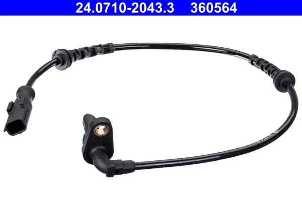 Sensor, wheel speed