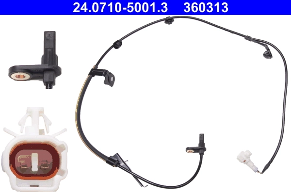 Sensor, wheel speed