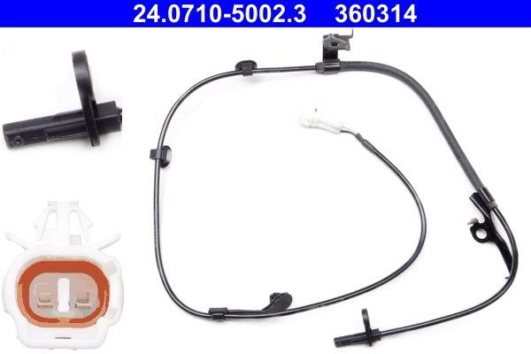 Sensor, wheel speed
