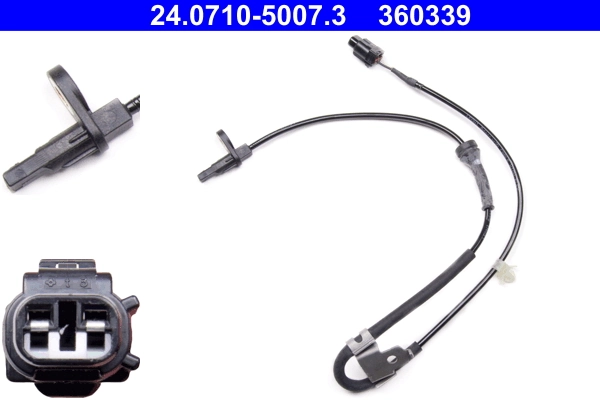 Sensor, wheel speed
