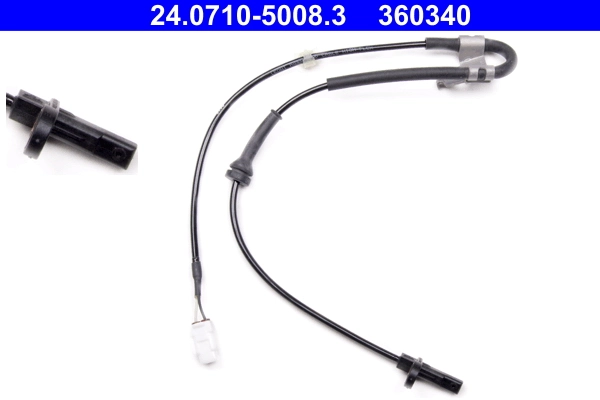 Sensor, wheel speed