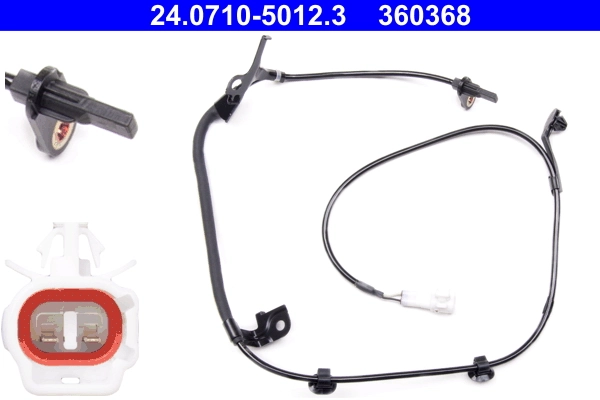 Sensor, wheel speed