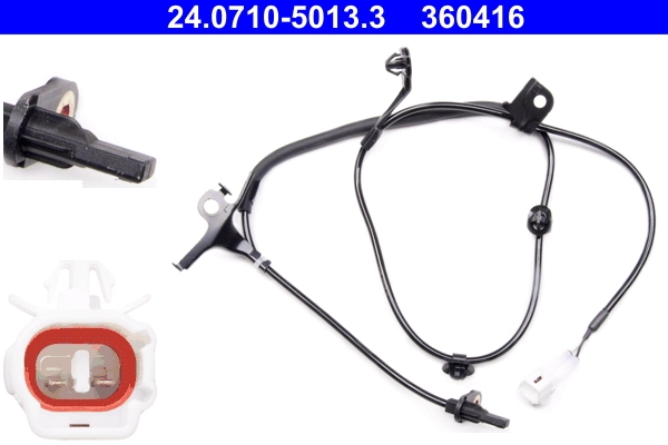 Sensor, wheel speed