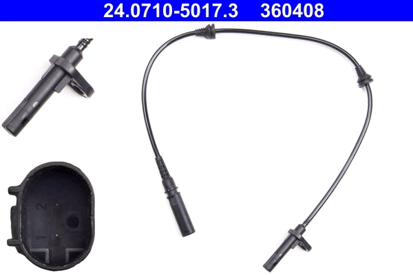 Sensor, wheel speed
