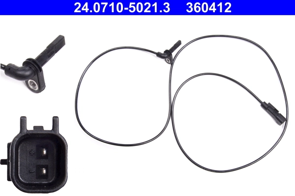 Sensor, wheel speed