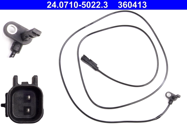 Sensor, wheel speed