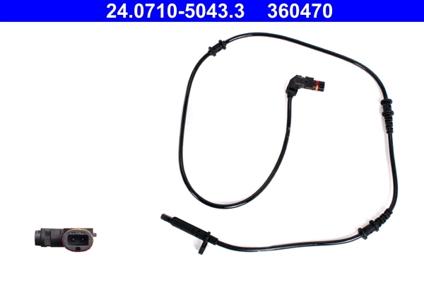 Sensor, wheel speed