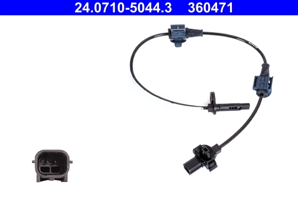 Sensor, wheel speed