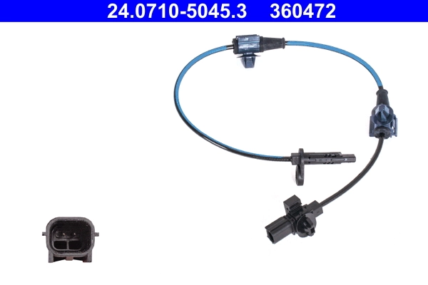 Sensor, wheel speed