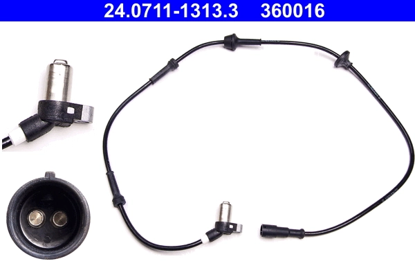 Sensor, wheel speed