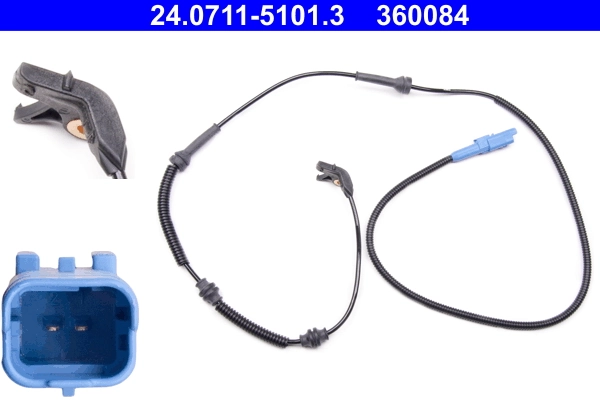 Sensor, wheel speed