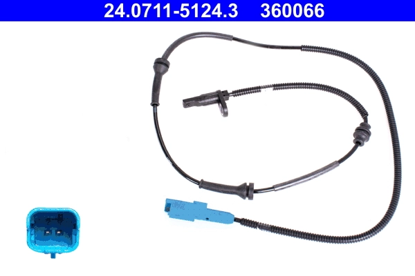 Sensor, wheel speed