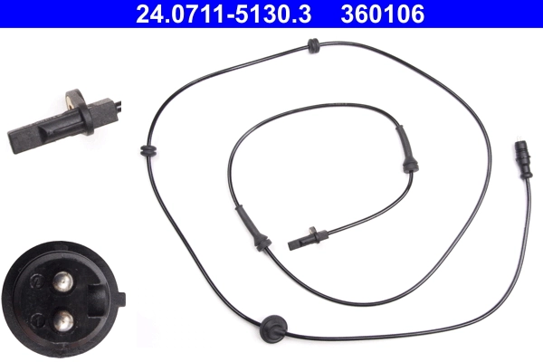 Sensor, wheel speed